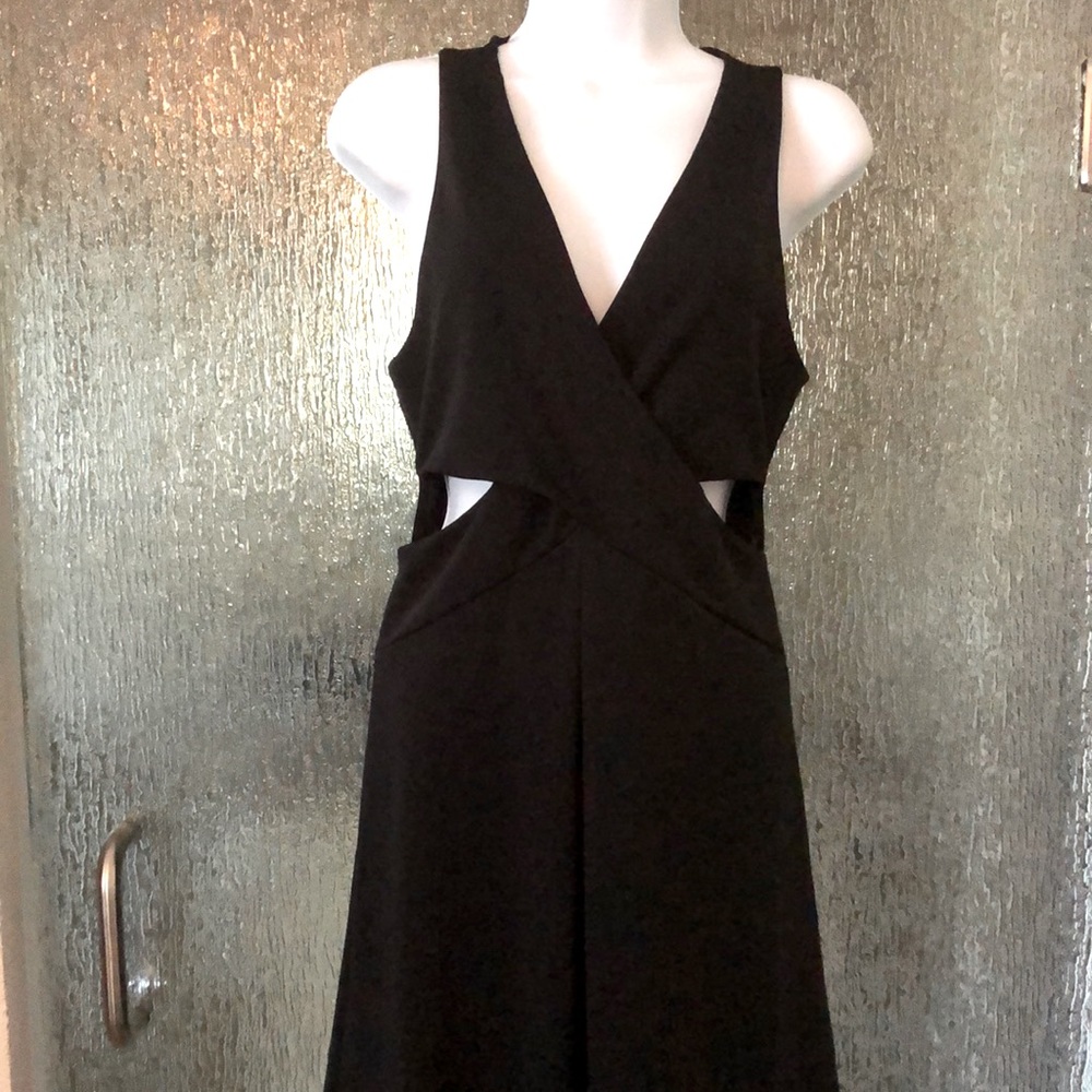 Express “Little black dress” homecoming, party, evening, cut out sides, size 8